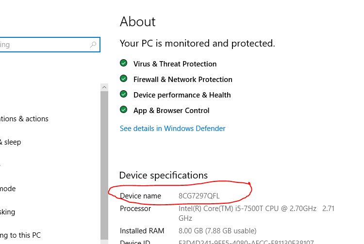 how to find windows 8 serial number on laptop