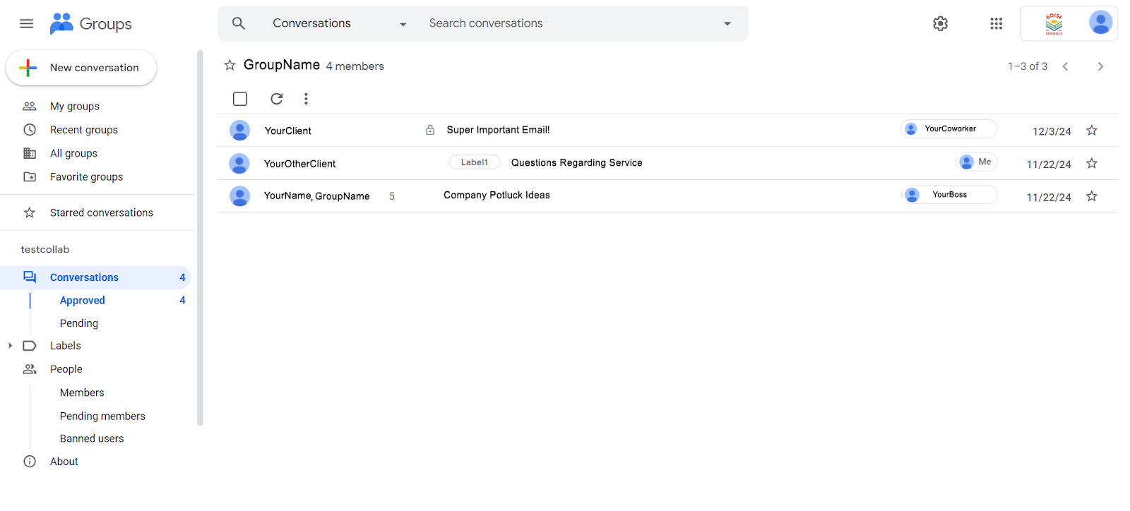 Collaborative Inbox - FAQs – Boise School District
